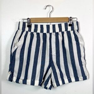 Pact striped shorts size medium